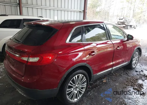 2018 Lincoln Mkx Reserve z USA, uszkodzony, nr VIN 2LMPJ6LR1JBL12725